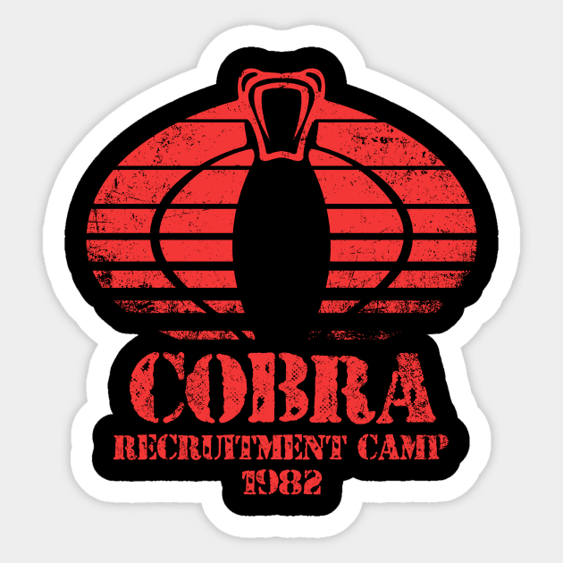 Cobra Camp Sticker by PlatinumBastard